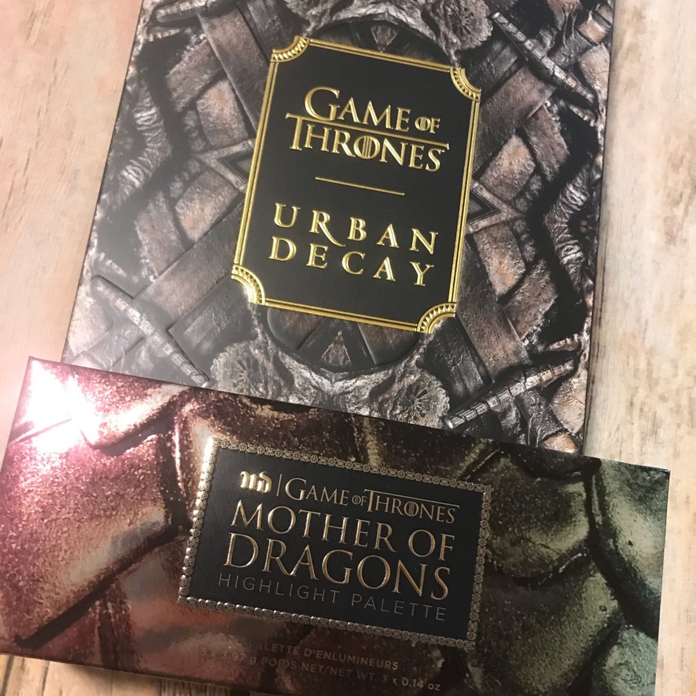 Urban Decay Game of Thrones Eye and Cheek Palettes